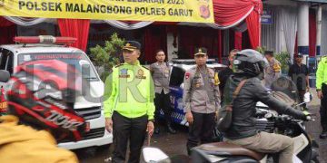 Kapolda Jabar Pantau Jalur Selatan dan Pos Pam Malangbong Polres Garut