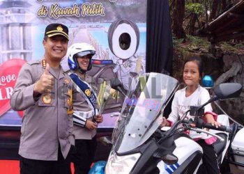 Cara Unik Inovasi Kapolresta Saat Amankan Jalur Wisata Ciwidey