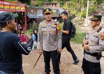 Kapolres Libur Lebaran Turunkan Personil di Objek Wisata