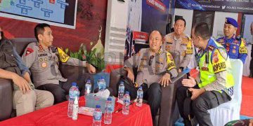 Pastikan Kesiapan Pengamanan Operasi Ketupat Lodaya 2023, Kapolda Jabar Cek Pos Terpadu TIC Polres Pangandaran