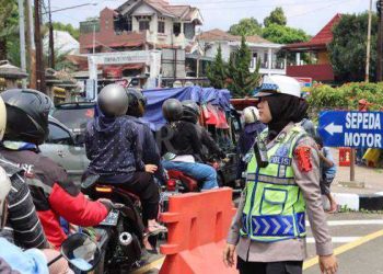 Kondisi Arus Lalu Lintas Kembali Normal di Kawasan Puncak Bogor