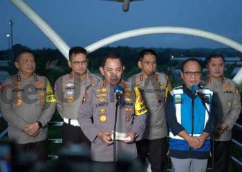 Kapolri Pantau Arus Balik di KM 70