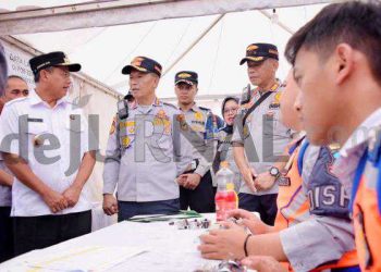 Tinjau Arus Balik di Garut, Wagub Jabar Mohon Maaf Pada Warga Belum Nikmati Jalan Bagus