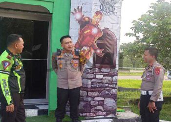 Polisi Pantau Situasi Arus Balik Lebaran di Rest Area Km 166 Tol Cipali