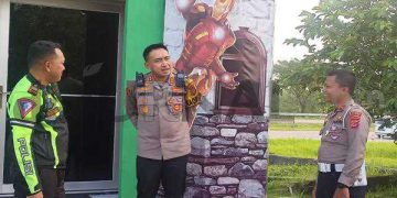 Polisi Pantau Situasi Arus Balik Lebaran di Rest Area Km 166 Tol Cipali