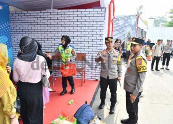 Kapolda Jabar Lakukan Peninjauan Ke Pos Pam KM125 Cimahi