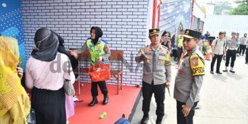 Kapolda Jabar Lakukan Peninjauan Ke Pos Pam KM125 Cimahi