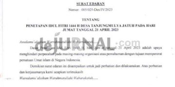 Disinyalir Kepala Desa di Garut Terbitkan Surat Edaran Penetapan Idul Fitri 1 Syawal, Ada lebih Dari Satu Desa