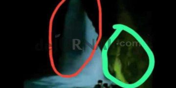Ada Sosok Seram Tertangkap Kamera Saat Pencarian Korban Tenggelam di Curug Betem Sentral Kabandungan