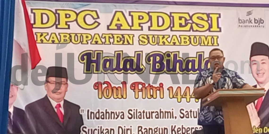 DPC Apdesi Kabupaten Sukabumi Gelar Halbi Bersama Seluruh Kepala Desa