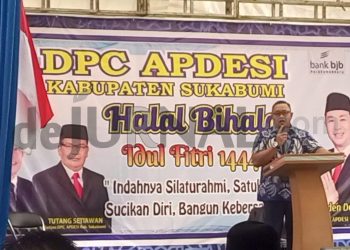 DPC Apdesi Kabupaten Sukabumi Gelar Halbi Bersama Seluruh Kepala Desa