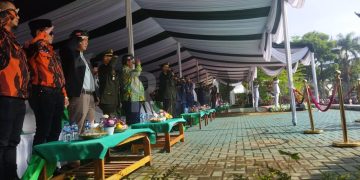 Bupati Bandung Pimpin Satu Upacara Bagi 5 Peringatan di Lapang Upakarti