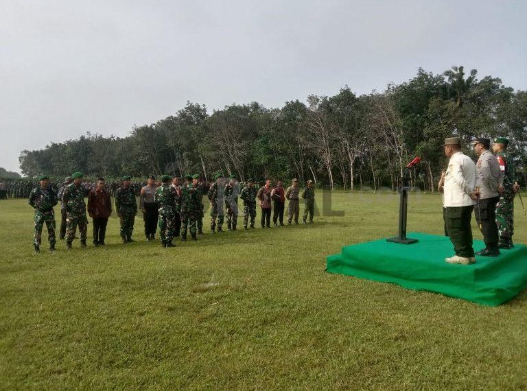 Kapolres Pimpin Apel Siaga Persiapan Pengamanan Kunker Presiden RI Jokowi Ke Lampung Tengah
