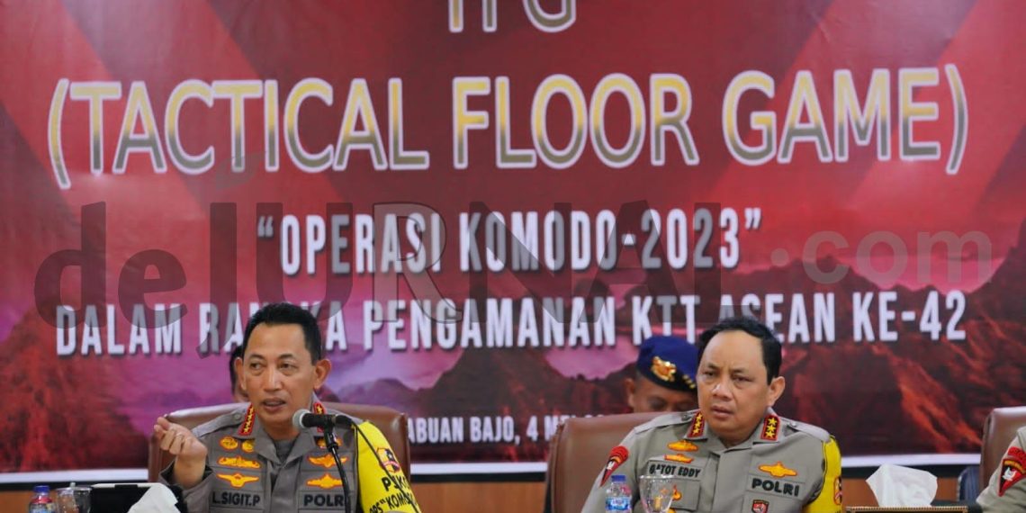 Gelar TFG, Kapolri Tekankan Personel Harus Pahami Tugas dan Cara Bertindak Saat Amankan KTT ASEAN
