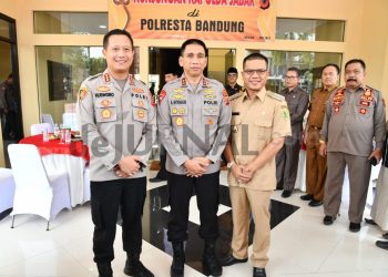 Saat Kapolda Jabar Safari Silaturahmi di Kapolresta Bandung, Bupati Dadang Sampaikan Ini