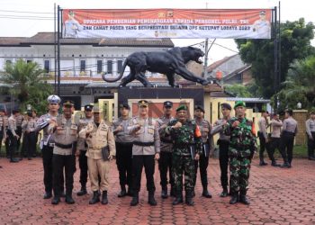 Toreh Prestasi Selama Ops Ketupat Lodaya 2023, 40 Personil Polresta Bandung Diganjar Penghargaan