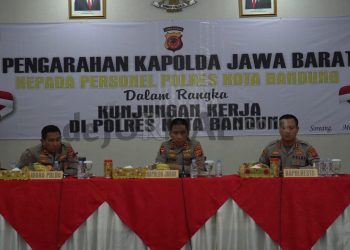 Kapolda Jabar Melaksanakan Kunjungan Kerja ke Polresta Bandung