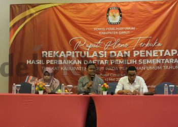 KPU Garut : Rekapitulasi DPSHP Hampir Capai 2 Juta Daftar Pemilih