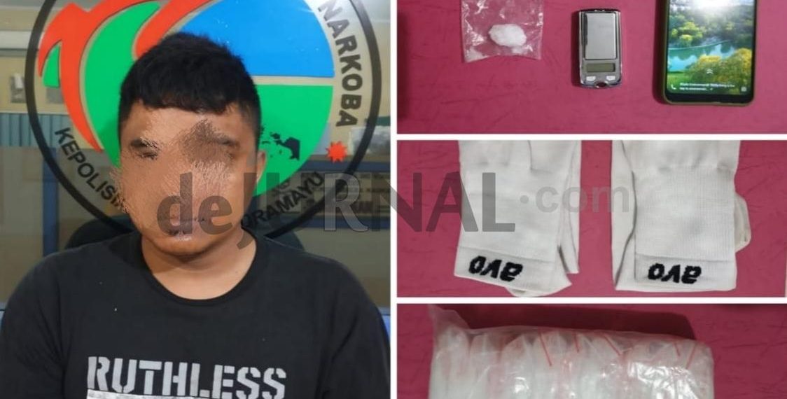 Polisi Kembali Meringkus Seorang Diduga Kuat Sebagai Pengedar Sabu