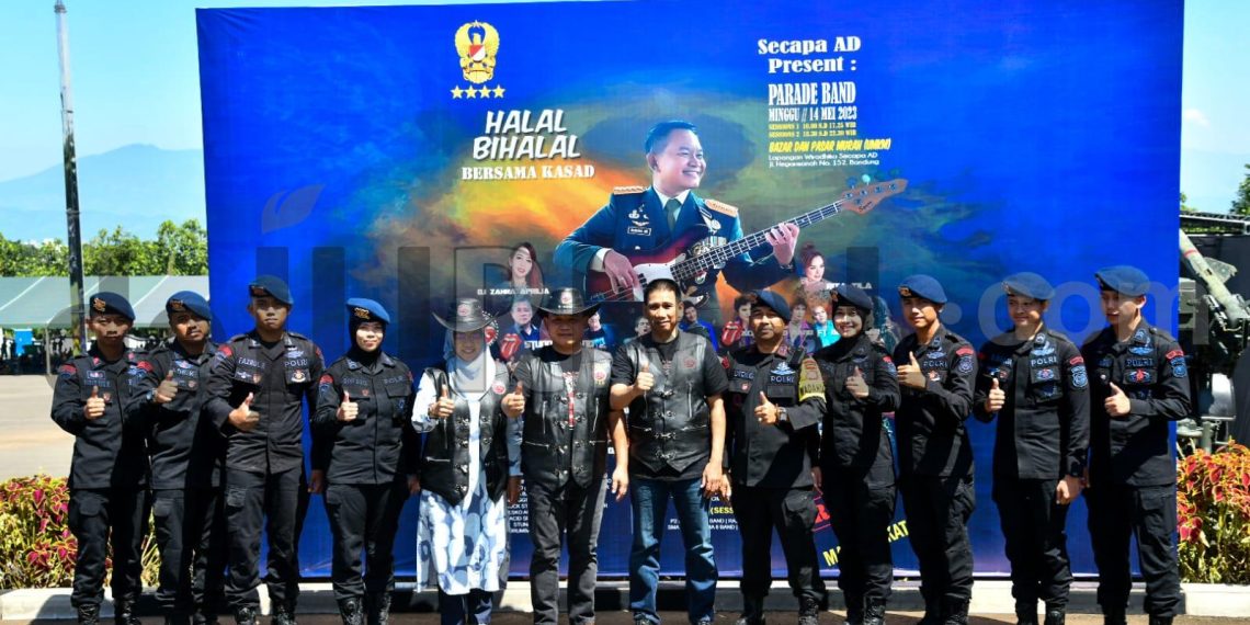 Bentuk Soliditas dan Sinergitas TNI, POLRI, Pelajar, Mahasiswa dan Masyarakat Adakan Halal Bihalal