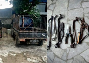 Ops Sikat Krakatau 2023, Polisi Ringkus 4 Pelaku Pencurian Alat Pabrik Tapioka