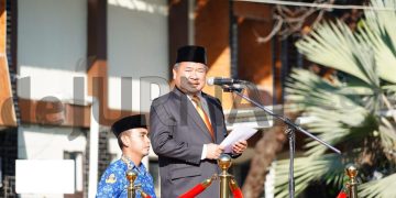 Momen Harkitnas, Bupati Garut Ajak Semua Pihak Bangkit Kejar Ketertinggalan