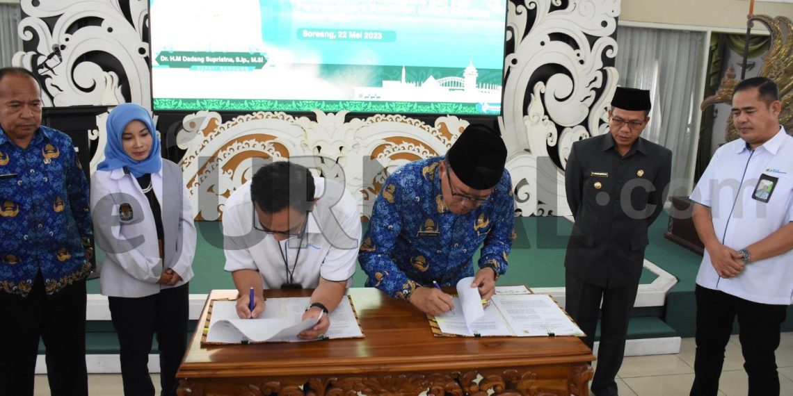 Penyelenggara Pemilu di Kabupaten Bandung Dapat Jaminan Sosial BPJS Ketenagakerjaan