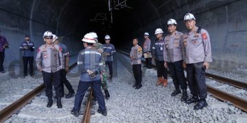Antisipasi Pencurian, Polda Jabar Lakukan Pengamanan Proyek Kereta Api Cepat Jakarta Bandung (KCJB)
