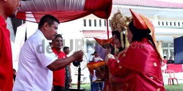 Semarakan HLUN ke – 27 Kemensos Melalui Sentra Wyata Guna Bandung Salurkan Bantuan ATENSI kepada 352 Lansia