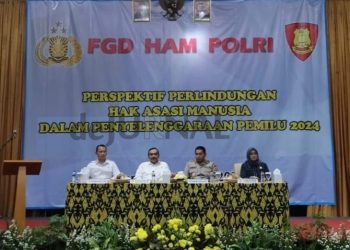 Wakapolda Jabar Buka Kegiatan FGD HAM dan Sosialisasi Hukum Bidkum Polda Jabar Tahun 2023