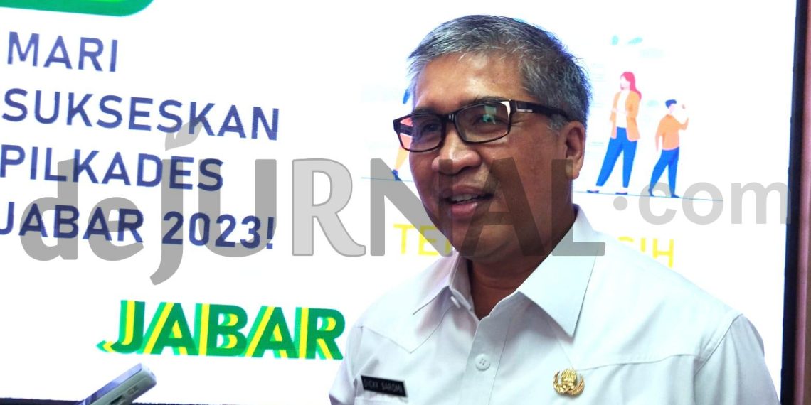 Kepala DPMD Provinsi Jawa Barat Dr. Ir. H. Dicki Saromi, M. Sc. (Sopandi/dejurnal. com).