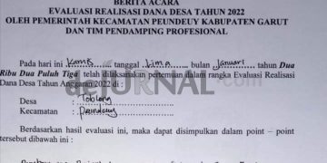 Muncul Surat Pernyataan dan Berita Acara Hasil Evaluasi Desa Toblong di Medsos, Kades Mumu Tanggapi Begini