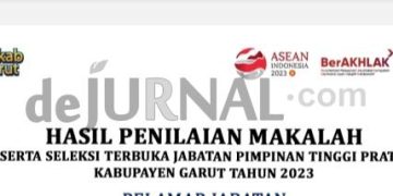 Hasil Seleksi Kompetensi Jabatan Empat Kepala Dinas di Garut Diumumkan, Ini Hasilnya