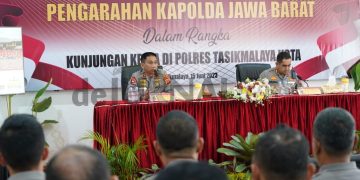 Kunjungan Kerja Kapolda Jawa Barat di Polres Tasikmalaya Kota, Disambut Forkopimda