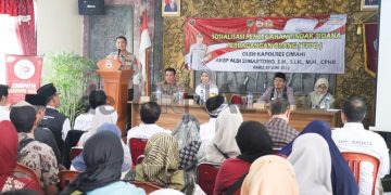 Polisi Sosialisasikan Terkait Pencegahan Tindak Pidana Perdagangan Orang (TPPO)