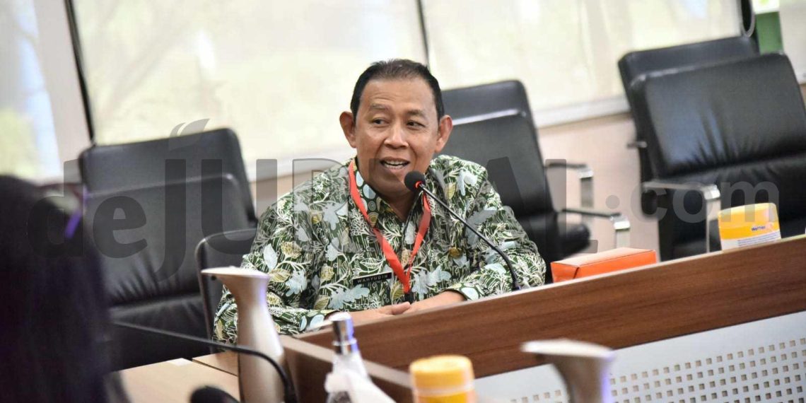 Audensi Disperkimtan Kabupaten Bandung : Dirjen Cipta Karya Kementerian PUPR Tuntaskan Kawasan Kumuh