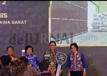 DPRKPLH Ciamis Raih Penghargaan Bank Sampah Terbaik Nasional