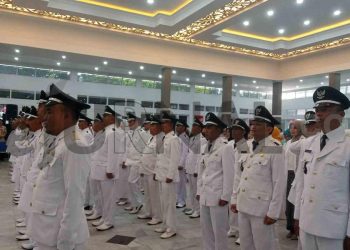 Pelantikan 82 Kepala Desa Hasil Pilkades Serentak 2023, Ini Pesan Bupati Garut