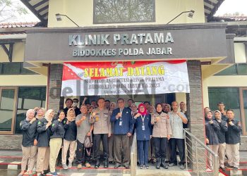 Kabid Dokkes Polda Jabar Ikuti Kegiatan Survei Akreditasi Klinik Pratama Polda Jabar