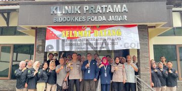 Kabid Dokkes Polda Jabar Ikuti Kegiatan Survei Akreditasi Klinik Pratama Polda Jabar
