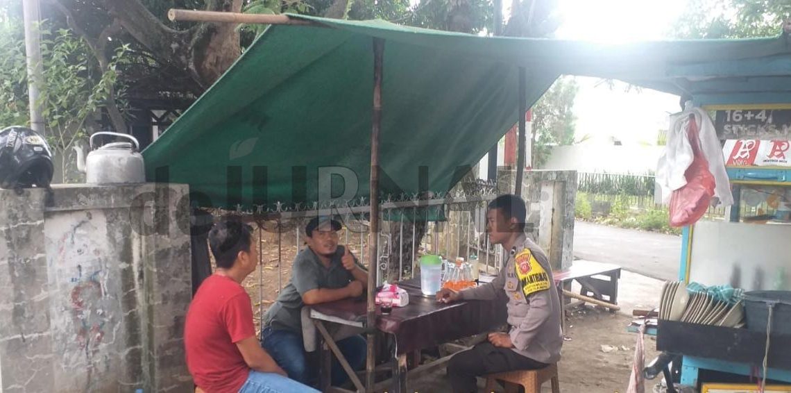 Aktifkan dialog bersama warga,Bhabin Polsek Kesambi lakukan Sambang dan Edukasi