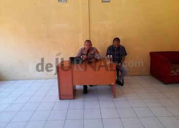 Hari Pertama Jabat Kapolsek Seltim, AKP Fiekri Berikan Pengarahan Kepada Personel