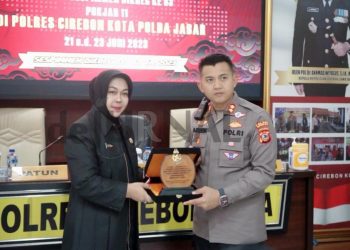 Kapolres Cirebon Kota Menerima KKP Sespimen Dikreg 63 Tahun 2023