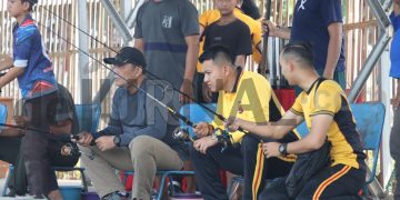 Menyambut Hari Bhayangkara Ke-77 Polres Cirebon Kota Gelar Lomba Mancing