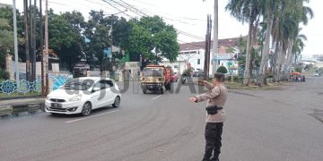 Personel Polsek Kpc Melaksanakan Gatur Rawan Pagi