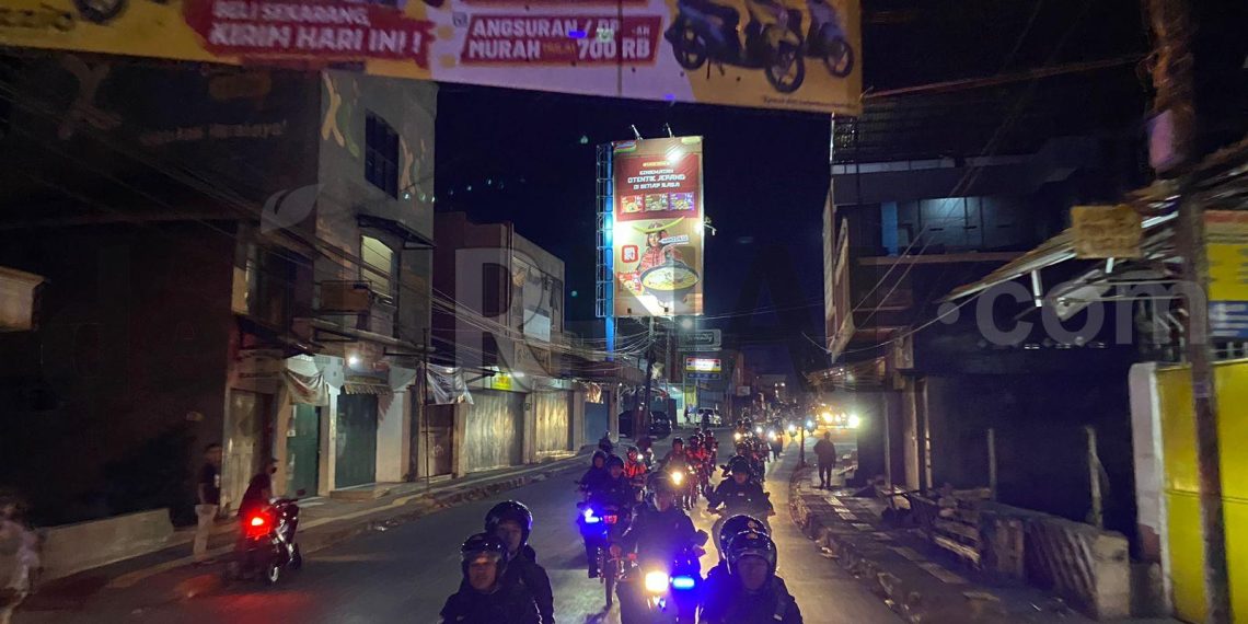Antisipasi Kejahatan, Pada Malam Takbiran Idul Adha, Polisi Lakukan Patroli ke Perkotaan Garut