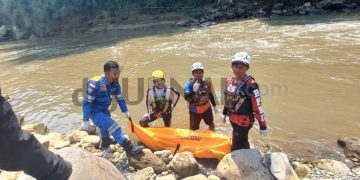 Warga Garut Tenggelam Di Sungai Cimanuk, Akhirnya Ditemukan Tim Sar Dalam Keadaan Meninggal