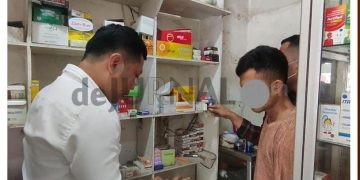 Polisi Mengamankan Penjual Sekaligus Pengedar Obat Daftar G Tanpa Ijin Edar