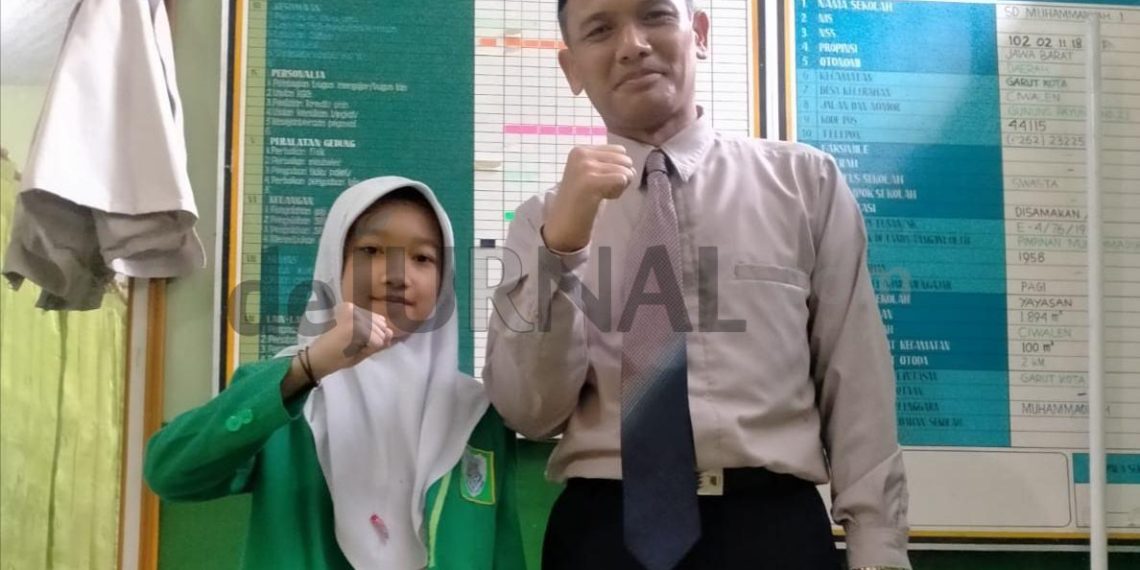 Ajib! Anak Kelas IV SD Muhammadiyah I Garut Ini Wakili Jabar Dalam Kejuaraan Menembak Tingkat Nasional