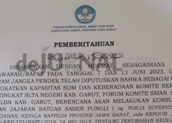 Upaya Tingkatan Kapasitas SDM Komite Sekolah, FK Garut Rencanakan Konsultasi Dengan Tim Saber Pungli